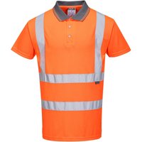 Portwest Warnschutz Poloshirt kurzarm orange RT22 M von Portwest