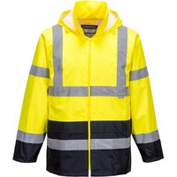 Portwest Warnschutz Regenjacke EN ISO 20471 gelb M von Portwest