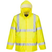Portwest Warnschutz Regenjacke für Herren H440 Gelb XS von Portwest