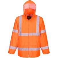 Portwest Warnschutz Regenjacke für Herren H440 Orange M von Portwest