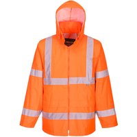 Portwest - Warnschutz Regenjacke für Herren H440 Orange m - Orange von Portwest