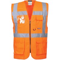 Hi-Vis Executive Westen - Berlin Orange l von Portwest