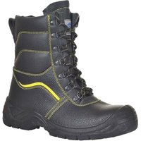 Portwest - Webfellgefütterte Winter-Sicherheitsstiefel S3 ci 40 - Schwarz von Portwest