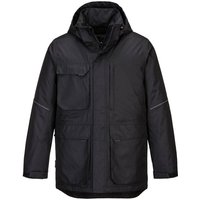 Portwest Winterparka wasserabweisend mit 10 Taschen Schwarz XXL - Schwarz von Portwest