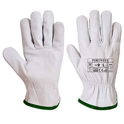 Portwest Oves Fahrerhandschuh, Farbe: Grau, Größe: XL, A260GRRXL von Portwest