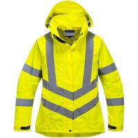 Atmungsaktive Damen Warnschutzjacke, 40+ upf Gelb s - Gelb - Portwest von Portwest