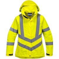 Portwest atmungsaktive Damen Warnschutzjacke, 40+ UPF Gelb XXL von Portwest