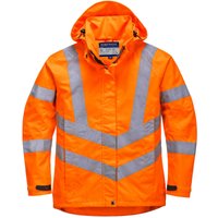 Atmungsaktive Damen Warnschutzjacke, 40+ upf Orange xs - Orange - Portwest von Portwest