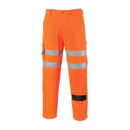 Rail Combat Trousers GORT, colorOrange talla XL von Portwest