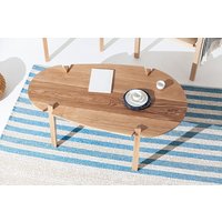 Fenda Holz Couchtisch | Mitteltisch Eiche von PorventuraFurniture