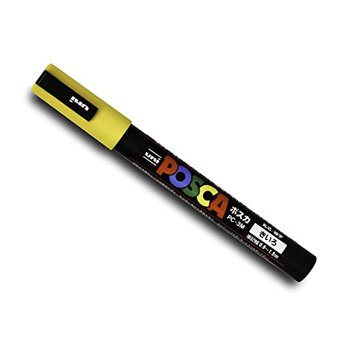 Posca PC-3M-Marker von Uni-Ball, in 40 Farben erhältlich! gelb von POSCA