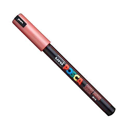 Uni Posca PC-1MR Marker, in 16 Farben erhältlich rot metallic von POSCA