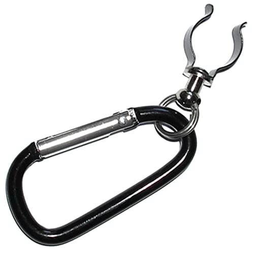 Poseidon Backlead Holder - Karabiner Halter für Buzzer Bar & Rod Pod, Ausführung:Durchmesser 18-22 mm von Poseidon-Angelsport