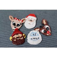 Rudolph Weihnachtsbriefbrett Ornamente Handgemachter Ton Feiertags Dekor Rudolph Weihnachtsbriefbrett Ornamente Handgemachter Ton Feiertags Dekor von PoseyCreative