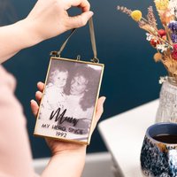 Personalisierter Bilderrahmen Aus Messing "Mum My Hero' Muttertagsgeschenk Personalisierter Bilderrahmen Aus Messing "Mum My Hero' Muttertagsgeschenk von PoshTottyDesigns