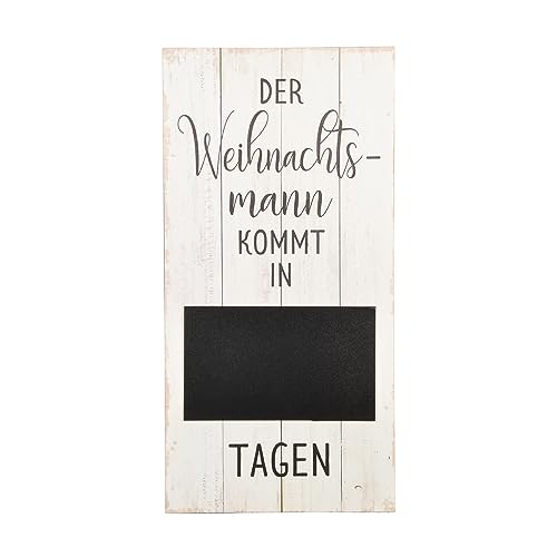 Holzschild WEIHNACHTSCOUNTDOWN schwarz weiß Tafel zum Tage zählen bis Weihnachten Holzschild WEIHNACHTSCOUNTDOWN schwarz weiß Tafel zum Tage zählen bis Weihnachten von Posiwio