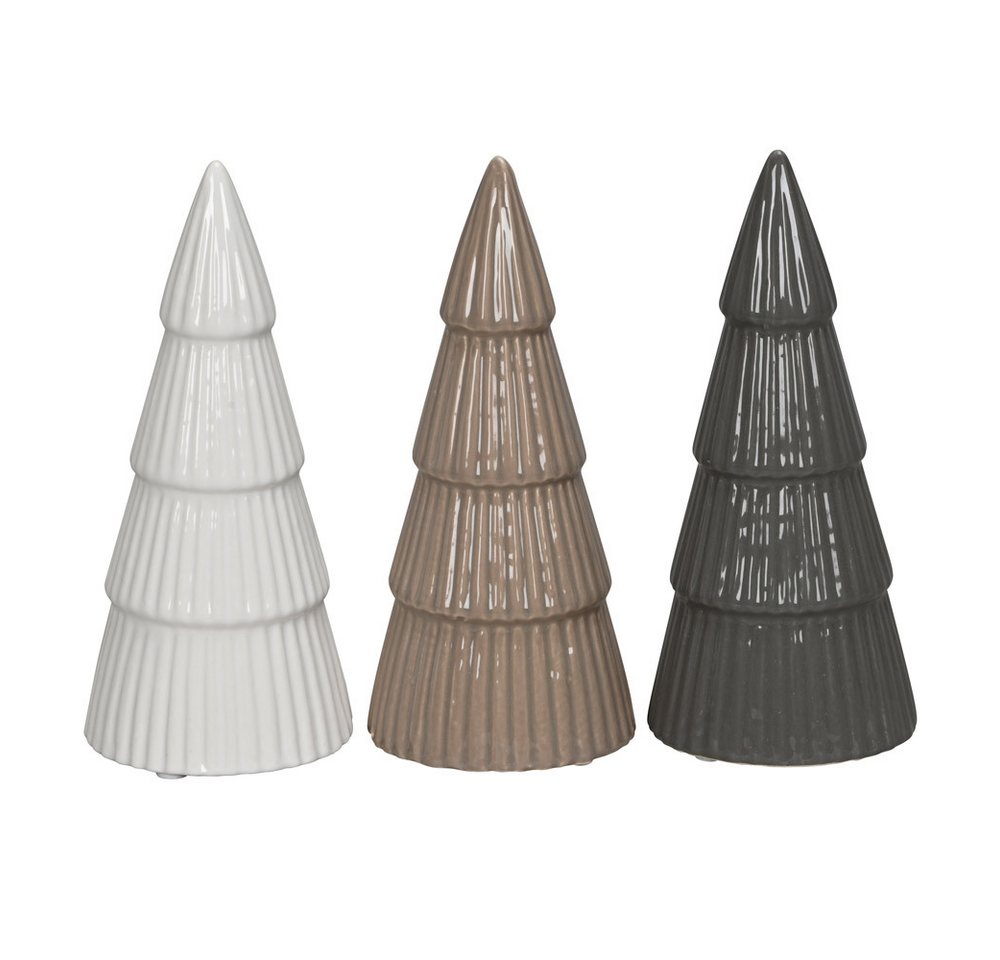Posiwio Dekoobjekt 3tlg. Tanne NORDIC weiß braun grau H15,5cm Tannenbaum scandi Weihnacht Posiwio Dekoobjekt 3tlg. Tanne NORDIC weiß braun grau H15,5cm Tannenbaum scandi Weihnacht von Posiwio