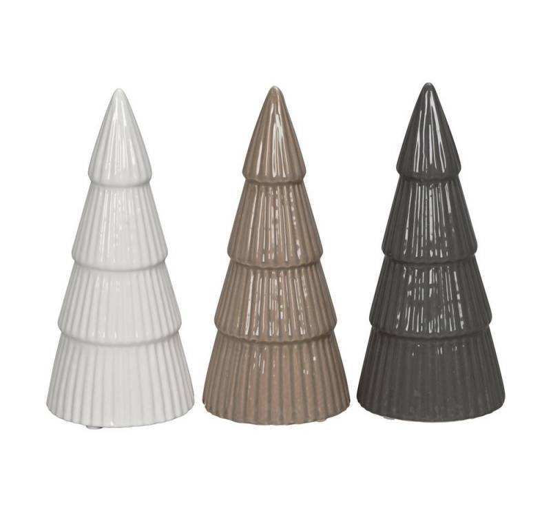 Posiwio Dekoobjekt 3tlg. Tanne NORDIC weiß braun grau H15,5cm Tannenbaum scandi Weihnacht Posiwio Dekoobjekt 3tlg. Tanne NORDIC weiß braun grau H15,5cm Tannenbaum scandi Weihnacht von Posiwio