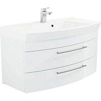 POSSEIK Waschbecken mit Unterschrank LUNA 100 weiß 100,5 x 50,2 x 57,2 cm POSSEIK Waschbecken mit Unterschrank LUNA 100 weiß 100,5 x 50,2 x 57,2 cm von Posseik