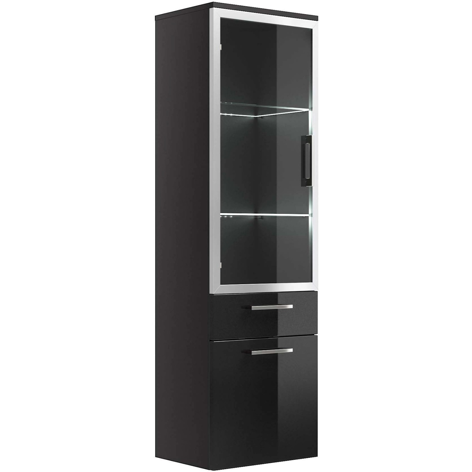 Posseik Bad-Hochschrank Rima Anthrazit 40 cm von Posseik