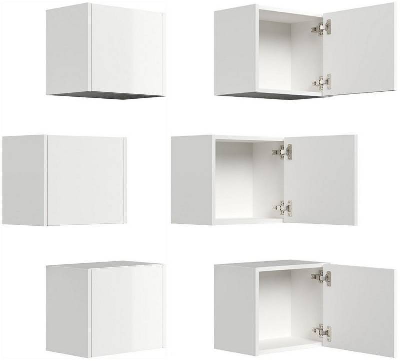 Posseik Hängeschrank Badschränke im 3er-Set "Limes" variable Montage Weiß Hochglanz Posseik Hängeschrank Badschränke im 3er-Set "Limes" variable Montage Weiß Hochglanz von Posseik