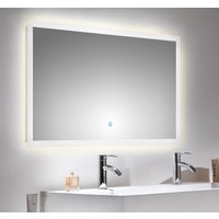 LED Spiegel 120x65 cm mit Touch Bedienung EEK: F von Posseik