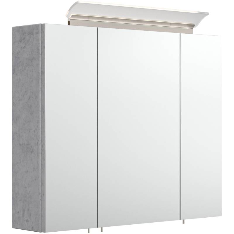 Posseik Spiegelschrank Beton-Optik 75 cm mit Softclose Türen Posseik Spiegelschrank Beton-Optik 75 cm mit Softclose Türen von Posseik