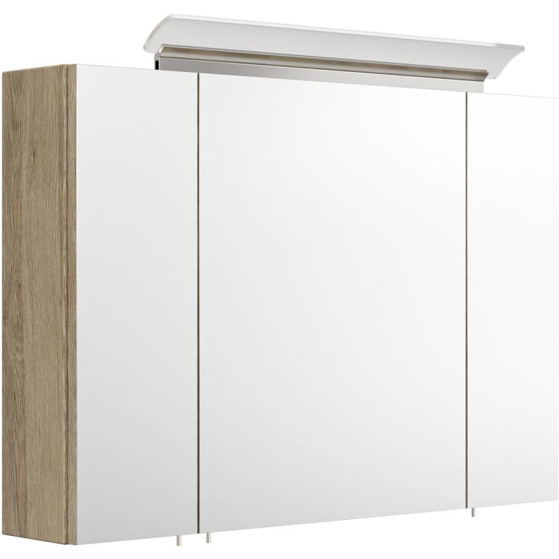 Posseik Spiegelschrank Eiche hell 90 cm mit Softclose Türen Posseik Spiegelschrank Eiche hell 90 cm mit Softclose Türen von Posseik