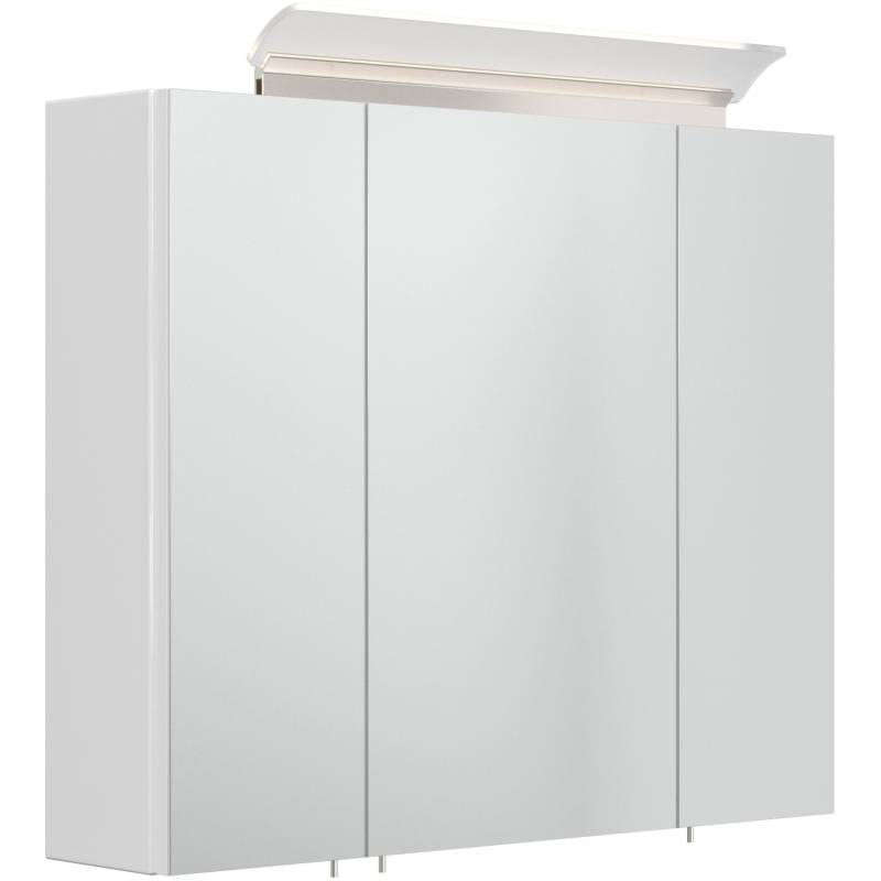 Posseik Spiegelschrank Weiß 75 cm mit Softclose Türen Posseik Spiegelschrank Weiß 75 cm mit Softclose Türen von Posseik