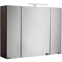 Spiegelschrank „Homeline“ 90 cm mit LED Lampe EEK: F von Posseik