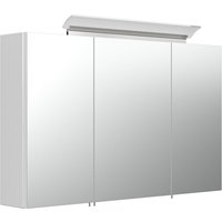 Spiegelschrank 100 inklusive LED-Acrylglaslampe weiss hochglanz EEK: F Spiegelschrank 100 inklusive LED-Acrylglaslampe weiss hochglanz EEK: F von Posseik