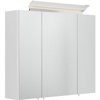 Spiegelschrank 75 inklusive LED-Acrylglaslampe weiss hochglanz EEK: F Spiegelschrank 75 inklusive LED-Acrylglaslampe weiss hochglanz EEK: F von Posseik