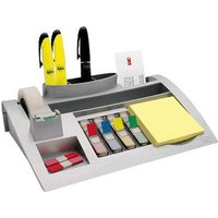 Post-it Desk Organizer C50 7000062207 Tischorganizer Silber (metallic) Anzahl der Fächer: 7 von Post-It