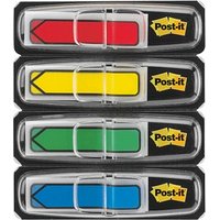 Post-it® Index Mini Haftmarker farbsortiert "Pfeil" 4x 24 Streifen von Post-it®