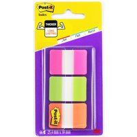 Post-it® Haftmarker 3x22 Haftmarker Index strong pink, grün, orange von Post-it®