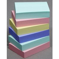 Post-it® Haftnotizen 6 Recycl.Notes 38x51, 100 Bl farbsortiert von Post-it®