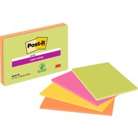 Post-it® Haftnotizen Super Sticky Meeting Notes farbsortiert von Post-it®