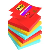 Post-it® Haftnotizen Super Sticky Playful farbsortiert von Post-it®