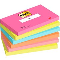 Post-it® Poptimistic Collection Haftnotizen farbsortiert, 6 Blöcke von Post-it®