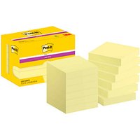 Post-it® Super Sticky  Haftnotizen extrastark 62212SY gelb, 12 Blöcke von Post-it®