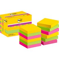 Post-it® Carnival Haftnotizen extrastark 654MTDR farbsortiert, 12 Blöcke von Post-it®