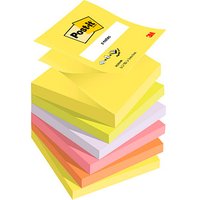 Post-it® Z-Notes Haftnotizen R330NR farbsortiert, 6 Blöcke von Post-it®