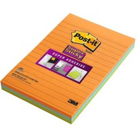 Post-it Super Sticky Haftnotizen extrastark 46453SSA farbsortiert - 3 Blöcke von Post-it®