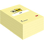 Post-it Haftnotizenwürfel 101 x 152 mm 660M Gelb 6 Stück à 100 Blatt von Post-it