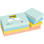 Post-it Haftnotizen Beachside Colour Collection 51 x 38 mm Farbig sortiert 12 Blöcke à 100 Blatt von Post-it