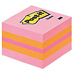 Post-it Haftnotizenwürfel 51 x 51 mm Farbig sortiert 400 Blatt von Post-it