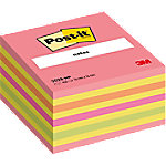 Post-it Haftnotizenwürfel 76 x 76 mm Pink und Gelb 450 Blatt von Post-it