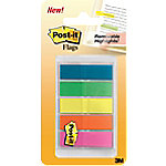 Post-it Index-Haftstreifen 683HF5 Farbig sortiert Blanko 1,19 x 4,32 cm 5 Stück à 20 Streifen von Post-it