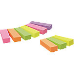 Post-it Index-Haftstreifen Rechteckig 1,5 x 5 cm Farbig sortiert 670P63 9 Stück à 100 Streifen von Post-it