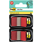 Post-it Index Haftmarker 25,4 x 43,2 mm Rot 50 x 2 Pack von Post-it